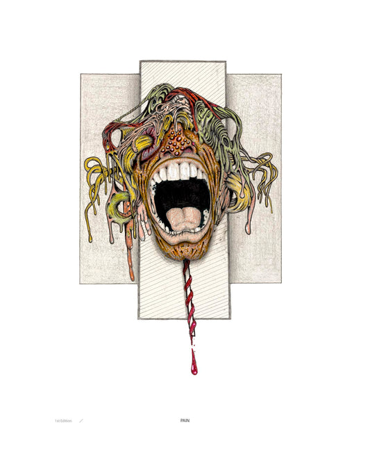 Pain - Limited Edition Print