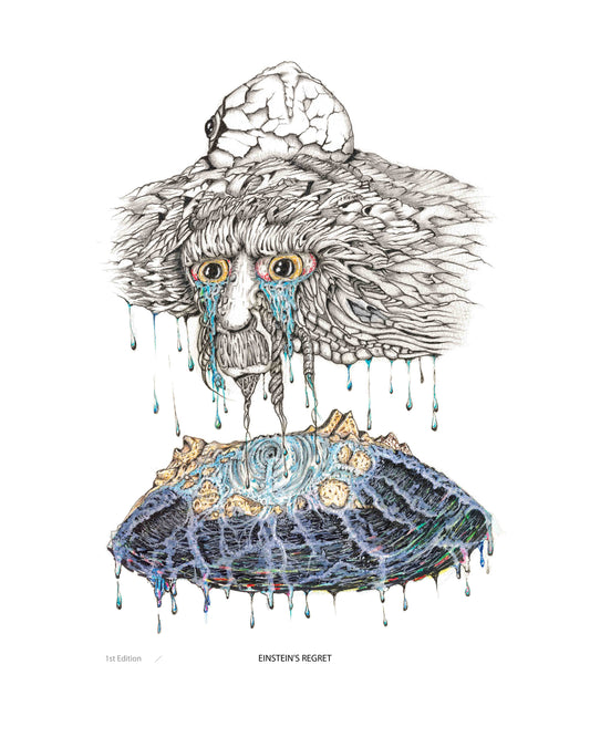 Einstein’s Regret - Limited Edition Print