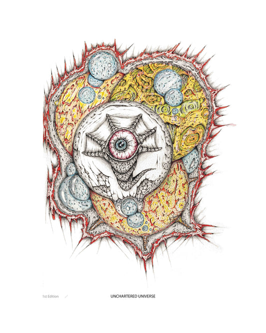 Unchartered Universe  - Limited Edition Print